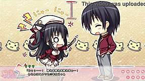 Pretty Girl's Funny Big Boobs Moment in Battle Lovetime