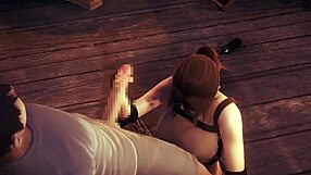 lara croft says 'fuck me hard' in this hentai sex scene