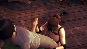 lara croft says 'fuck me hard' in this hentai sex scene