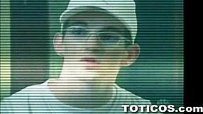 two teenage dominican babes TAG TEAM a horny black american guy in wild action.