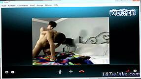 Subtle images of young twink with small cock enjoying bareback sex with mature teen boy