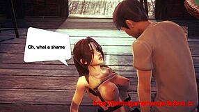lara croft says 'fuck me hard' in this hentai sex scene