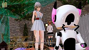 Harem Hotel 408 Features Curvy 3D Babe In Outfit