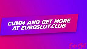 Zvládneš eurosluts velký klitoris workout?