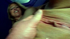 Mckensie enjoys groping her ass and pussy.