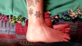 Sunny Grove bends over for intense foot and pussy pounding, what's her secret?