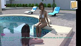 Amateur Wife And 34-Year-Old Stepmother In Homemade Game!