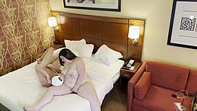 Sucking Hot BBW's Big Boobs and Ass