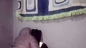 ebony mature amateur rides monster cock fast and hard!