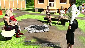 i helped the hotties in this 3d anime game with big tits and monster cocks