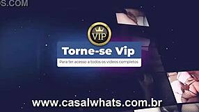 During Corinthians Game, Wife Takes Delicious Break with 4-Inch Dick in USA-Brazilian Emo Style