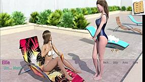 Amateur Wife And 34-Year-Old Stepmother In Homemade Game!