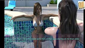 Amateur Wife And 34-Year-Old Stepmother In Homemade Game!