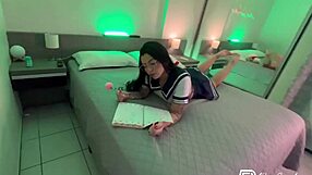 Estudante Safada Fucks Her Professor Hard to Pass School Exams