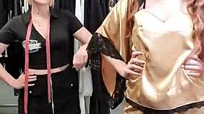 Bettie Ballhaus's Natural Big Tits Are Perfectly Framed by Her Tight Leather Pants