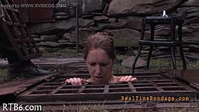 gagged and bounded for punishment choking