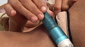 Daddy roughly fucks his young wife close up, her big ass and natural tits on display