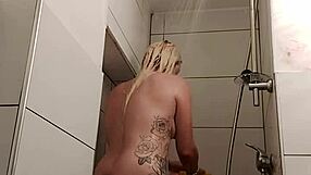 Alina Masturbates In Shower!