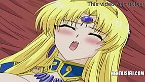 Virgin Princess Endures Double Penetration by Futa Elf and Perv Prince in Uncensored Hentai with English Subs