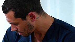 In This Fantasy Massage, The Stacked Milf Feels Her Ass Stretched By The Masseur's Huge Cock