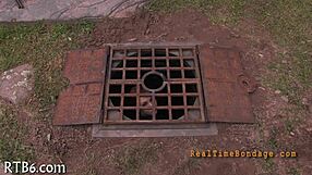 gagged and bounded for punishment choking