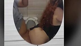Public Sex in Bathroom with Stranger from Party