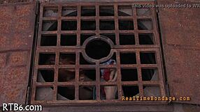 gagged and bounded for punishment choking