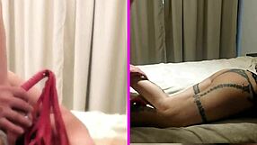 Extreme hardcore punishment with monster cock handjob.