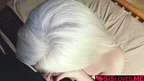 Cleo vixen blows big cock