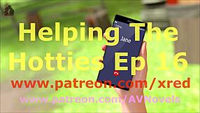 i'm helping the hotties in this game adventure