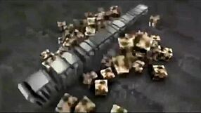 Extreme hardcore punishment with monster cock handjob.