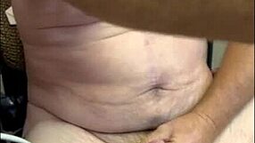 Rubbing One Out with Mature Daddy in Intense Gay Action