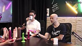 Different Products And Dick Formats - Eilani Quina And Victor Luciano - Upper Toys Sheer Red