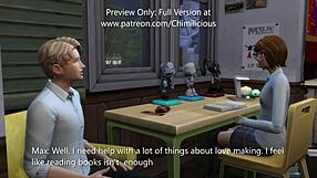 study time with cute teen 18+ and small tits