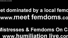 Taste your cum for me, you little slut, while I dominate your jerk-off session.