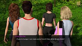 Hot brunette teen flirts hard to nurse back intense pleasure.