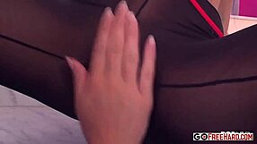 I watch Tera Bond ride Electra Angel's strap-on, oh god