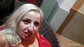 Cleaning Pool for Hot Married Blonde Turns into Wild Sex Payment