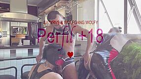 gay trio fisting and more on red 😈🔥