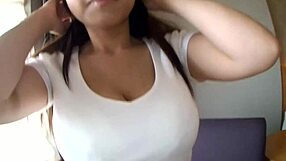 Asian Babe Gives Intense Blowjob and Gets Fucked with Toys!