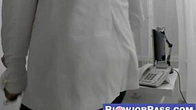 redhead beauty with perfect tits gets her pussy drilled hard