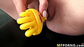 Huge tit babe rushes home for private time with Emmanuelle London