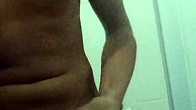 Young carioca's monster cock contrasts his innocent look.