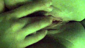 girlfriend fingering her wet shaved pussy to orgasm