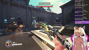 Vtuber plays Overwatch and gets spanked in part 2.