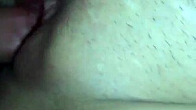 Creampie in girlfriend's pussy close up