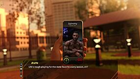 Stunning brunette discusses old days in taboo game