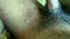 Twink Leke Cums on Belly from Black Cock