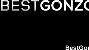 young 18+ russian learns pussy licking from brunette