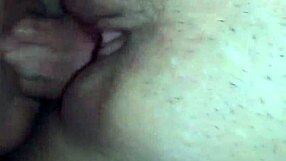 Creampie in girlfriend's pussy close up